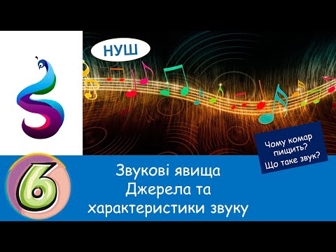 Видео: Звукові явища . Джерела та характеристики звуку