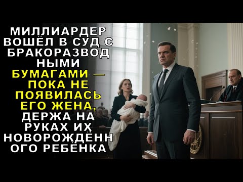 Видео: МИЛЛИАРДЕР В СУД С РАЗВОДОМ — НО ЖЕНА ПРИШЛА С ИХ НОВОРОЖДЁННЫМ