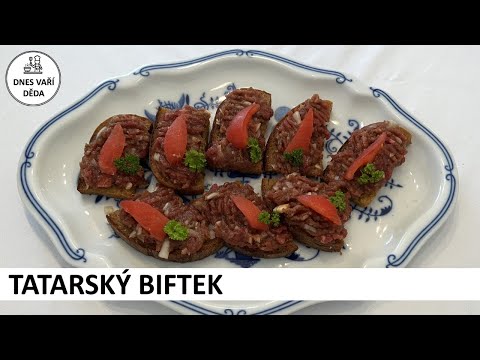 Видео: Тартарский бифштекс (тартар)  | Josef Holub