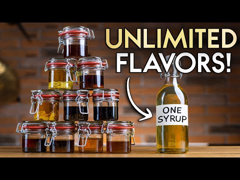 Видео: ПЕРЕСТАНЬТЕ готовить ароматизированные сиропы — сэкономьте место и деньги!