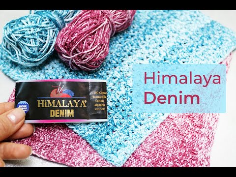 Видео: Пряжа Деним/ Denim Himalaya. Обзор пряжи.