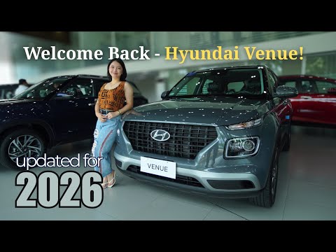 Видео: Hyundai Venue GLS A/T 2026 года | Полный обзор