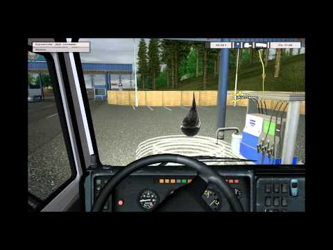 Видео: Euro Truck Simulator КаМАЗ 54115