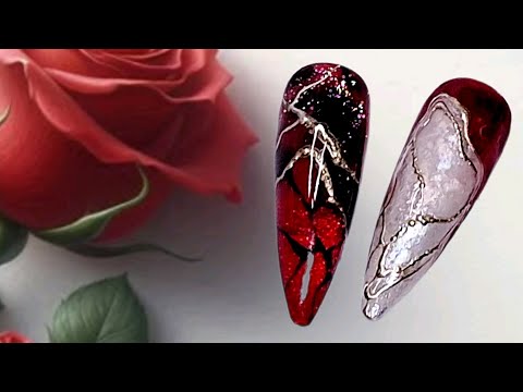 Видео: Эффектный праздничный маникюр 2025. МК/ Spectacular holiday manicure 2025. Nail tutorial.
