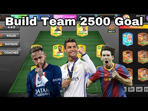 Видео: Построить команду 2500 Goal Trong DLS25