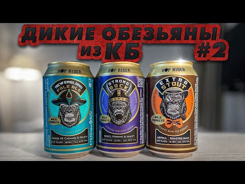 Видео: ДИКИЕ ОБЕЗЬЯНЫ из КБ ч.2 (HOP RIDER) | Немецкое пиво за 50 | BEER Channel