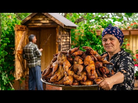 Видео: 🔥 Копченая курица: постройка домашней коптильни 🏠
