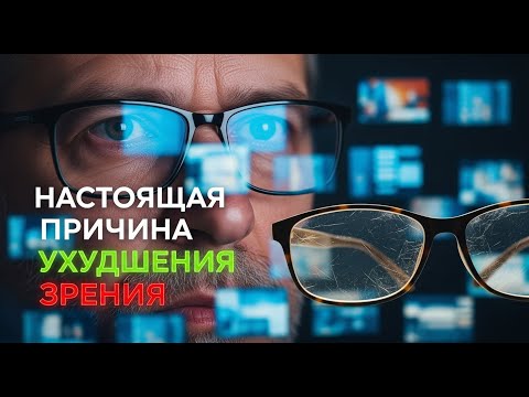 Видео: Настоящая причина, почему ваше зрение ухудшается.