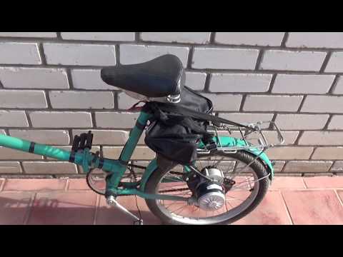 Видео: Самодельный Эл.велосипед. Двиг MY1016 250Вт, 24В. Ставлю контроллер 1000Вт и батарею 48В. ....