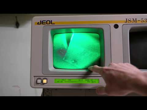 Видео: JEOL JSM-5300 работает!