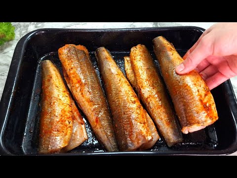 Видео: Бабушка научила меня этой хитрости: Дешёвый хек вкуснее лосося! Ужин готов за 60 минут, рецепт рыбы.
