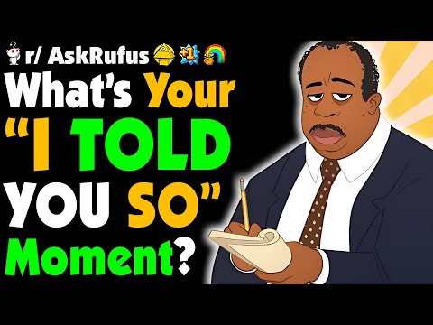 Видео: Какой у вас самый эпичный момент «Я ЖЕ ГОВОРИЛ»?