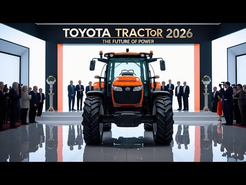 Видео: Toyota Tractor 2025 – Будущее сельского хозяйства уже наступило! 🌾⚙️