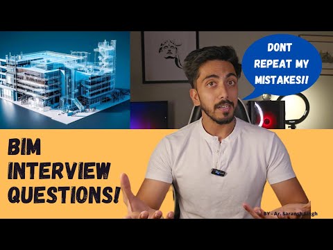 Видео: Вопросы для собеседования по BIM — учитесь на моем опыте!