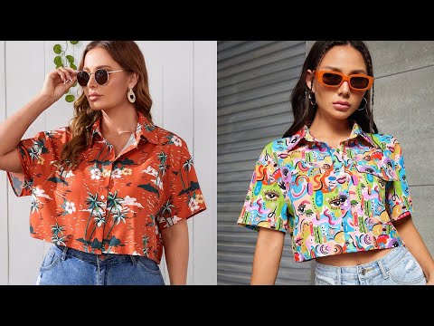 Видео: Как спроектировать укороченную рубашку со спущенным плечом