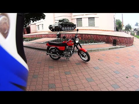 Видео: За рулем JAWA 350/638 "Люкс"