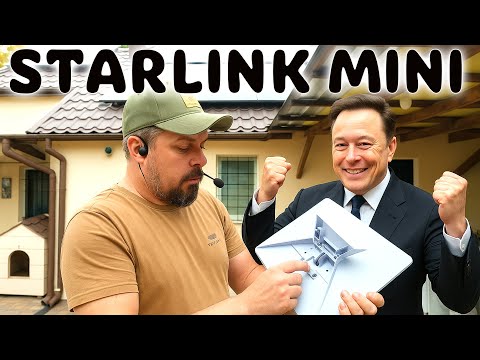 Видео: Starlink Mini ПЕРВОЕ подключение ТАНЦЫ С БУБНОМ?