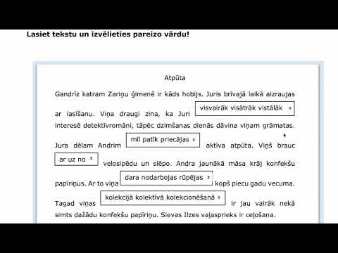 Видео: Lasīšana 3 - проверка знаний