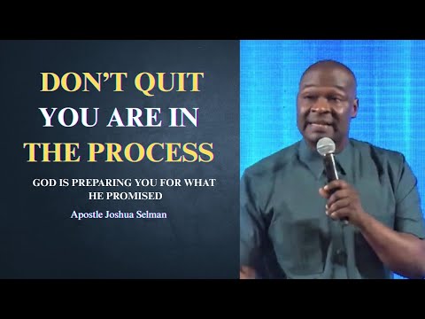 Видео: Не сдавайтесь, вы в процессе || Апостол Джошуа Селман