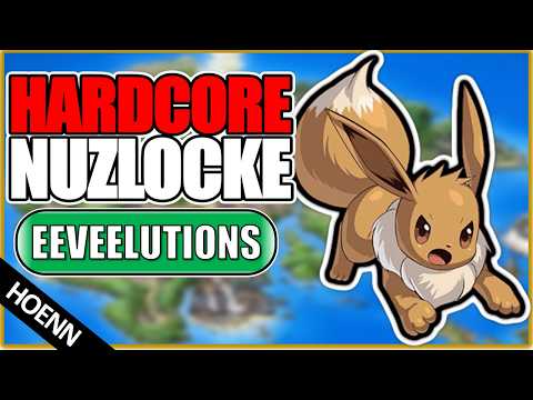 Видео: Pokemon Emerald Hardcore Nuzlocke использует только Eeveelutions