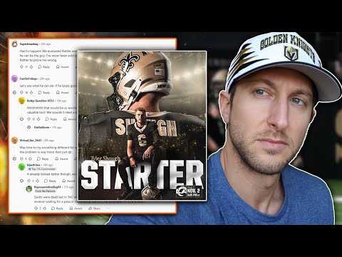 Видео: Болельщики «Сэйнтс» РЕАКЦИЯ на назначение Тайлера Шоу стартовым квотербеком | Реакция Джеймса Скр...