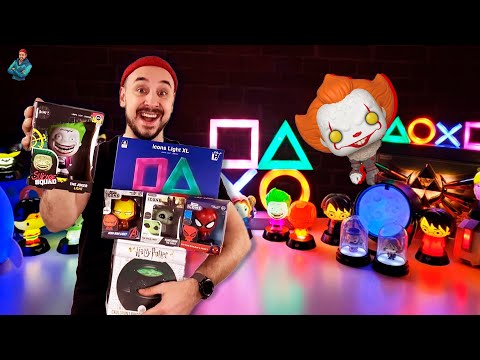 Видео: ПЕННИВАЙЗ АТАКУЕТ! ЗАЧЕМ Я КУПИЛ 25 СВЕТИЛЬНИКОВ PALADONE?! ЛАМПОВЫЕ ГЕРОИ DC, MARVEL И HARRY POTTER