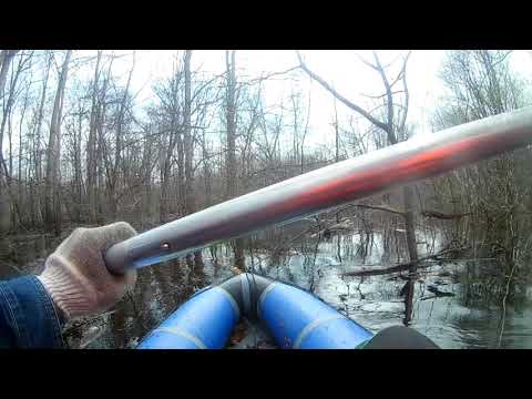 Видео: Одиночный сплав. "Чёрная- Уста- Ветлуга". Часть 2.