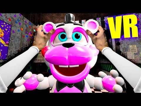 Видео: VR АНИМАТРОНИКИ ПУГАЮТ ОХРАННИКА OCULUS QUEST 3 В ГАРРИС МОД GMOD FNAF 2 COOP Garry's Mod