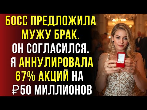 Видео: Начальник сказала моему мужу "брось ее и сделка твоя" я анулировала акции на 50 млн ₽…