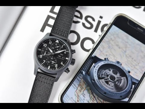 Видео: IWC Pilot Top Gun Ceratanium или Что задумал IWC? Обычный Керамический IWC Pilot Spitfire за $15000?