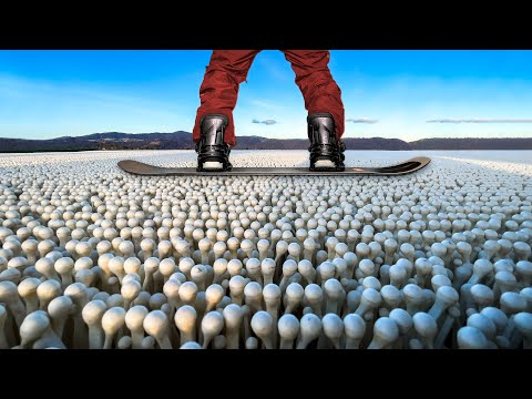 Видео: Я проехал 10 000 миль, чтобы покататься на искусственном снегу