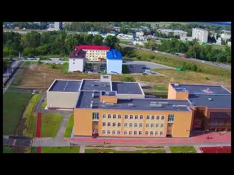 Видео: Г. Обь (НСО) с высоты птичьего полёта. Квадр Hubsan H501A X4 Air Pro.