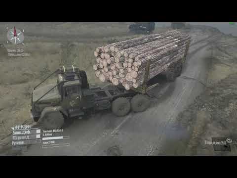 Видео: SpinTires (MR) - В бурной заводи реки..