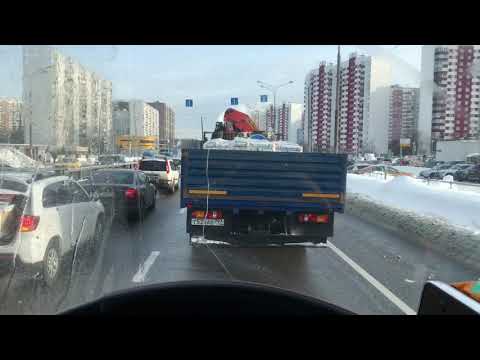 Видео: Мерседес 814 | Iveco | Работа в Москве | Закрыли МКАД