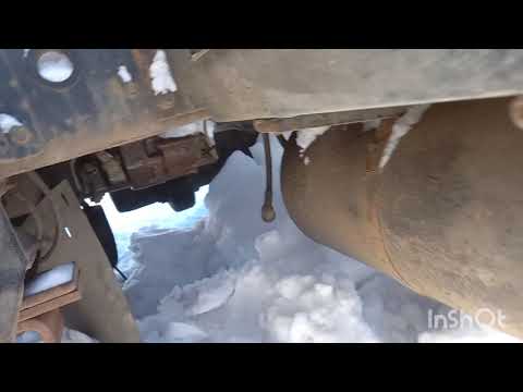 Видео: Маз Белоснежка холодный запуск.