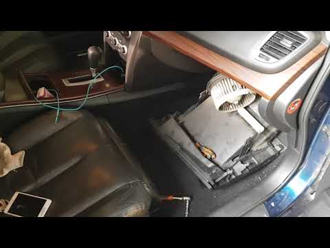 Видео: Мотор печки nissan teana j32