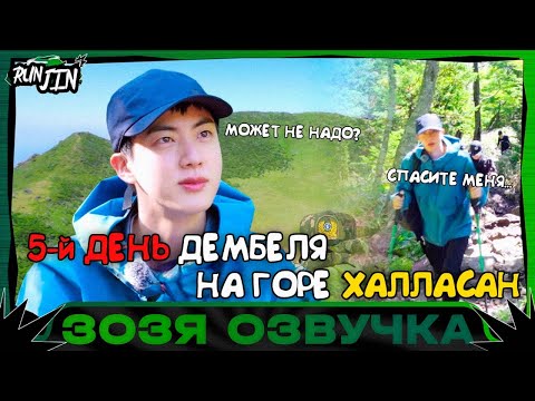 Видео: [RUN JIN BTS] Эпизод 1 [Беги, Сокджин] Прошло 5 дней с дембеля, а я иду на Халласан.. Озвучка Зозя 🤡