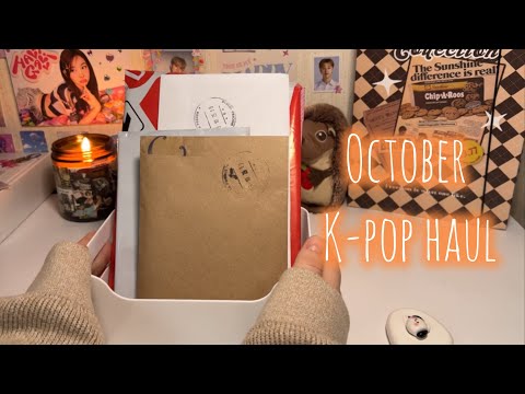 Видео: 🍂Октябрьская распаковка к-поп карт и альбомов | October K-pop haul | Twice, Woozi, Stray kids