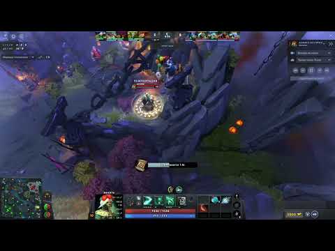 Видео: Анскил катка девушки-новичка на миде. Первая игра за муерту