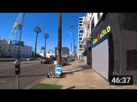 Видео: Лос анджелес. Выживание эмигранта в США.#35 Работа на доставке еды в США