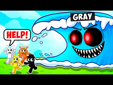Видео: Становимся САМЫМ БОЛЬШИМ ЦУНАМИ в Roblox!