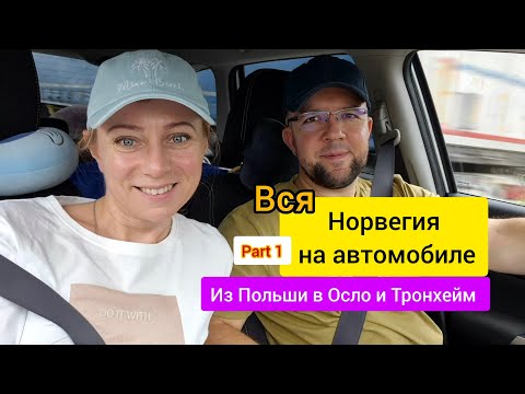 Видео: Норвегия на автомобиле Suzuki Vitara! Часть 1. Из Польши в Осло и Тронхейм. Лоси на дороге!