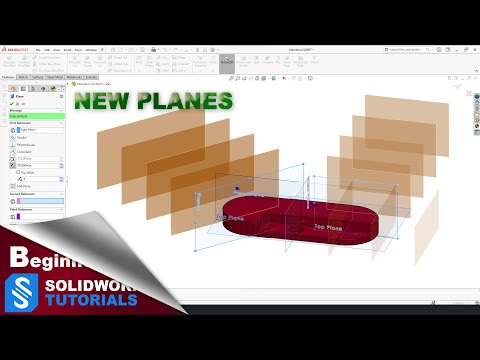 Видео: Как и когда создавать новые плоскости в SolidWorks