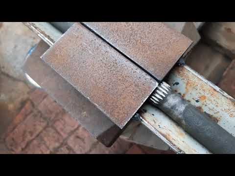 Видео: Мой способ нарезки шлицов на укороченную  полуось  минитрактора .