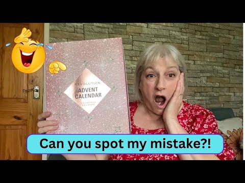 Видео: Распаковываю Адвент-календарь Revolution Makeup... но он не тот!!!