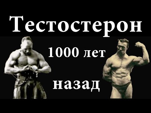 Видео: Тестостерон 100 лет назад. Почему упал главный мужской гормон?