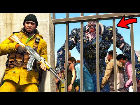 Видео: НА МЕНЯ НАПАЛ БЕЗУМНЫЙ ЗОМБИ НЕМЕЗИС в ГТА 5 МОДЫ! ОБЗОР МОДА в GTA 5 ВИДЕО MODS