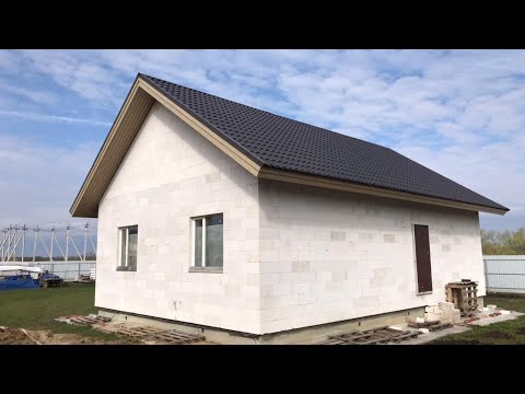 Видео: Как  сделать двускатную крышу!