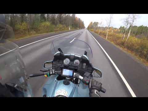 Видео: Отзыв с колес BMW R1100RT. Первые 1000 км.