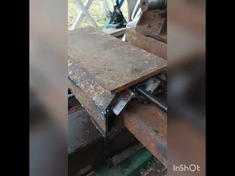 Видео: самодельный токарный по металлу часть 3 поперечная подача